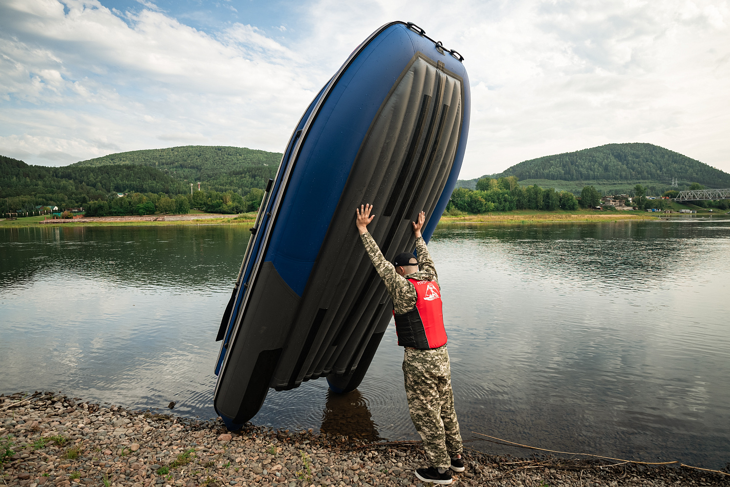 Лодка MISHIMO RIVER FJET PRO 470 под водомет в Санкт-Петербурге