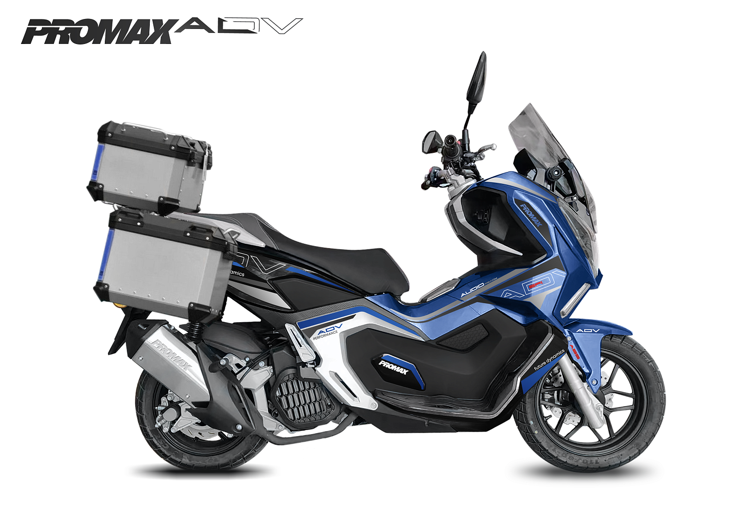 МаксиСкутер PROMAX ADV-Extra 250(49) (EFI, ABS, BOX, AUDIO) в Санкт-Петербурге