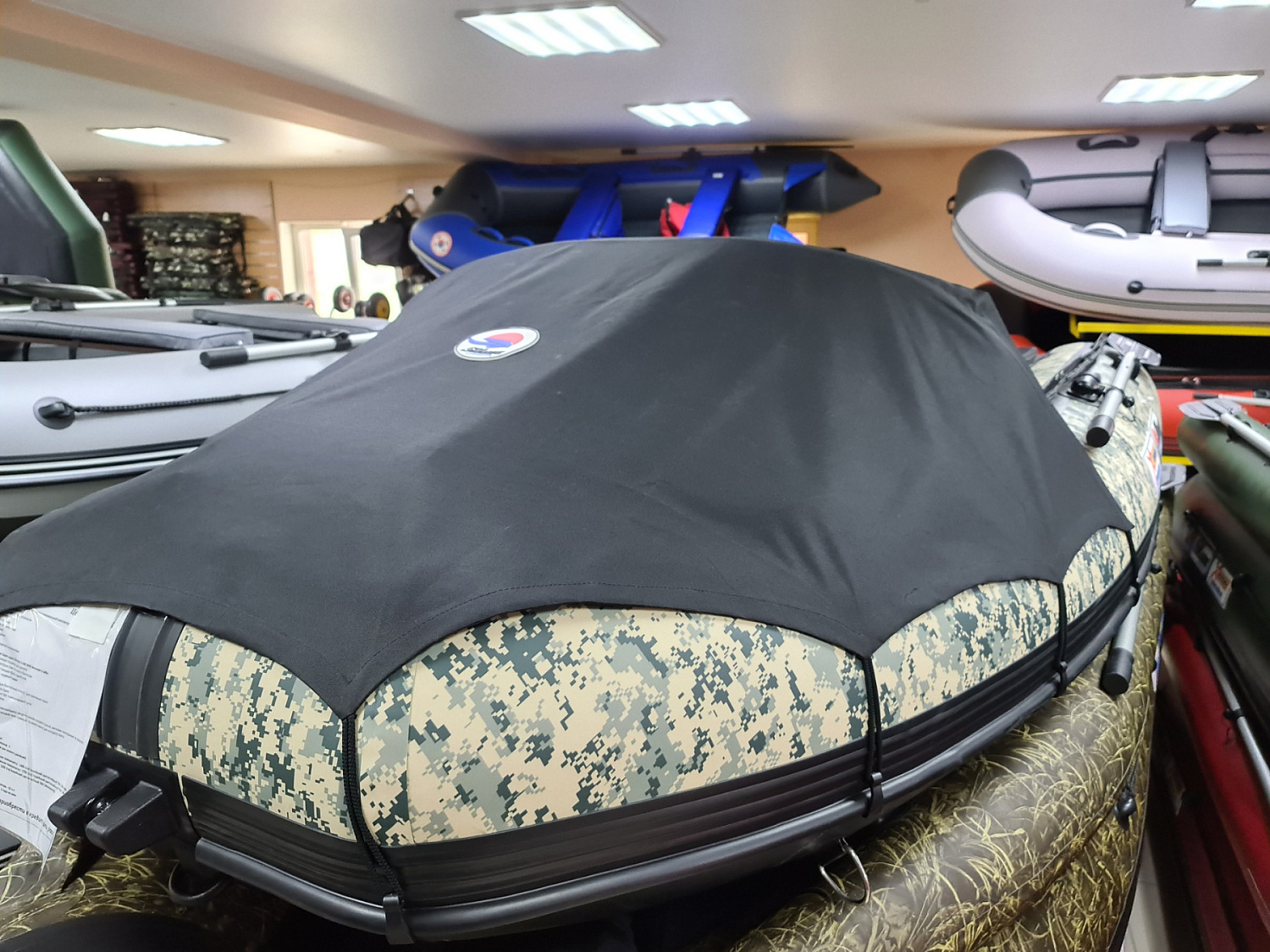 КОМПЛЕКТ НОСОВОГО ТЕНТА К ЛОДКЕ SMARINE SDP MAX 360 ЧЕРНЫЙ в Санкт-Петербурге