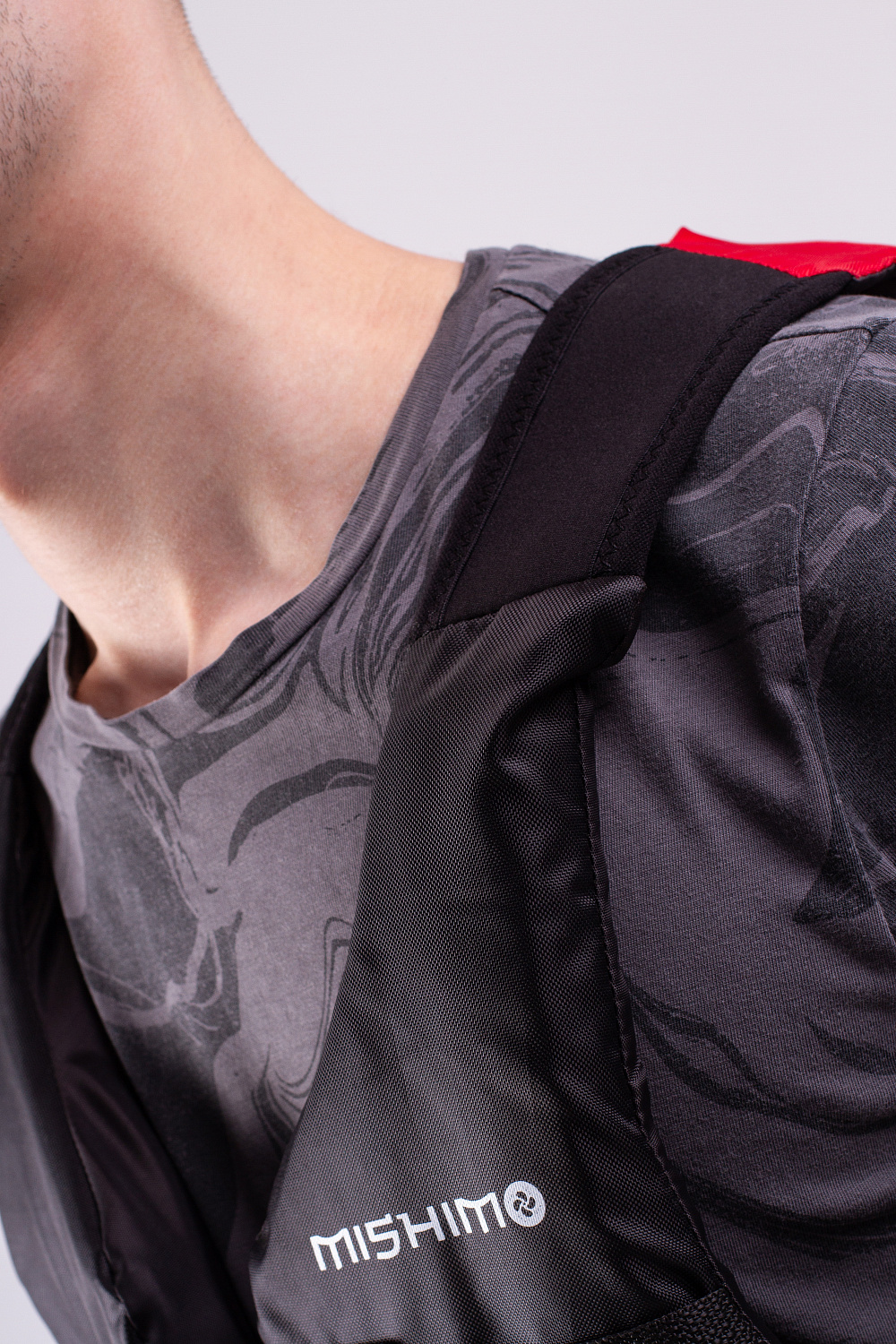 Жилет спасательный MISHIMO PRO Премиум качества Черно-красный в Санкт-Петербурге